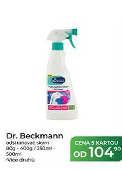 Dr. Beckmann odstranovac skvrn 80g 400g/250ml. 500ml