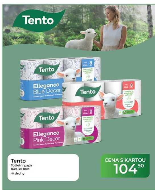 Tento Toaletni papir 16ks 3V 18m