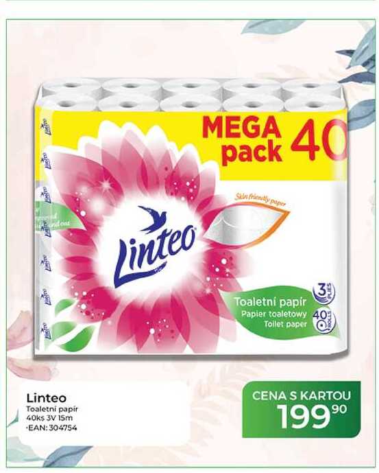 Toaletni papir 40ks 3V 15m
