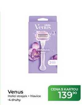 Venus Holicí strojek hlavice 