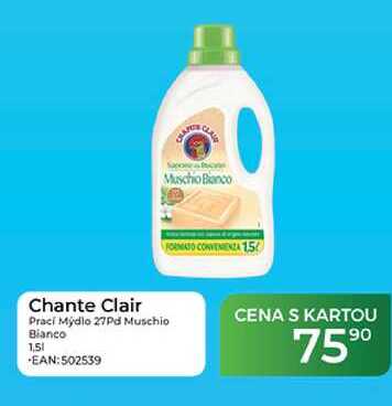 Chante Clair Prací Mýdlo 27Pd Muschio Bianco 1,51 Tamda Foods