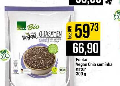 Edeka Vegan Chia semínka natur 300 g