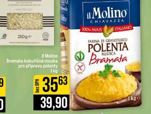 II Molino Bramata kukuřičná mouka pro přípravu polenty 1kg 