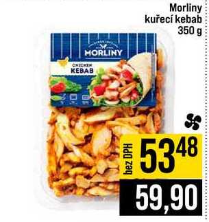 Morliny kuřecí kebab 350 g