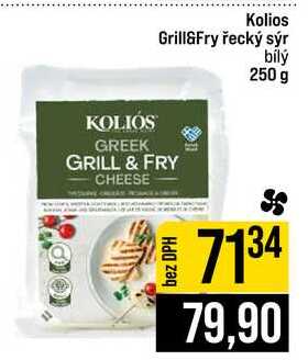 Kolios Grill&Fry řecký sýr bílý 250 g