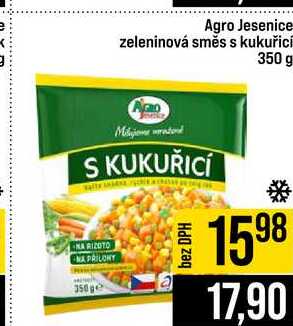 Agro Jesenice zeleninová směs s kukuřicí 350 g