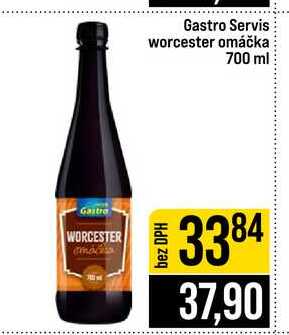 Gastro Servis worcester omáčka 700 ml