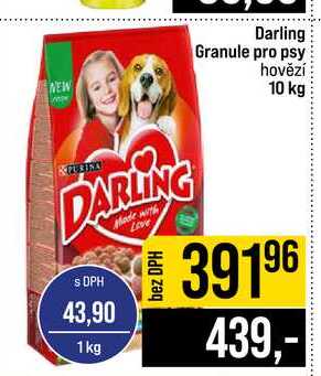 Darling Granule pro psy hovězí 10 kg