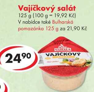 Vajíčkový salát, 125 g 