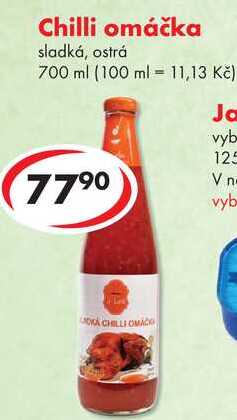 Chilli omáčka, 700 ml