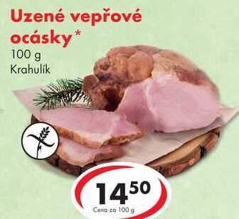 Uzené vepřové ocásky, 100 g
