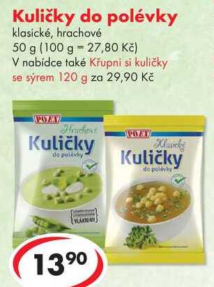 Kuličky do polévky, 50 g