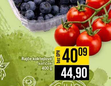 Rajče koktejlové keriček 400 g