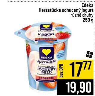 Edeka Herzstücke ochucený jogurt různé druhy 250 g