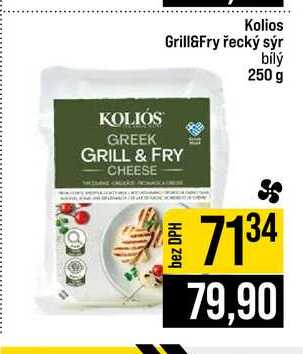 Kolios Grill&Fry řecký sýr bílý 250 g 