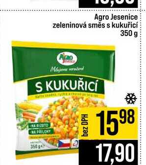 Agro Jesenice zeleninová směs s kukuřicí 350 g