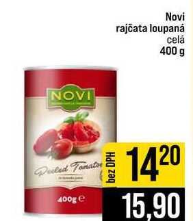 Novi rajčata loupaná celá 400 g
