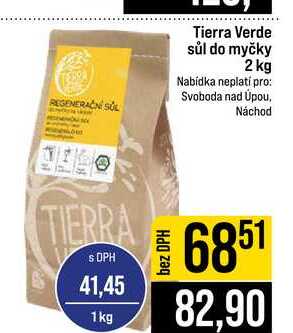 Tierra Verde sůl do myčky 2 kg 