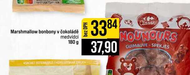 Marshmallow bonbony v čokoládě medvídci 180 g