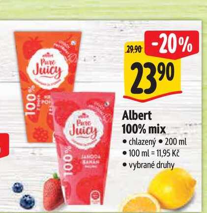 Albert 100% mix 200 ml