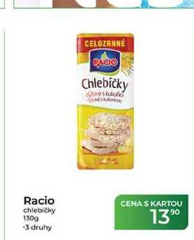 Racio chlebíčky 130g  