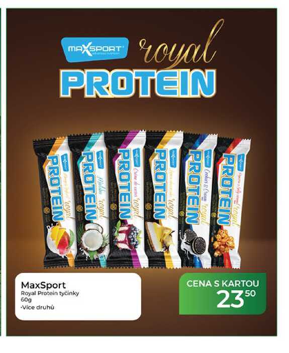 MaxSport Royal Protein tyčinky 60 g