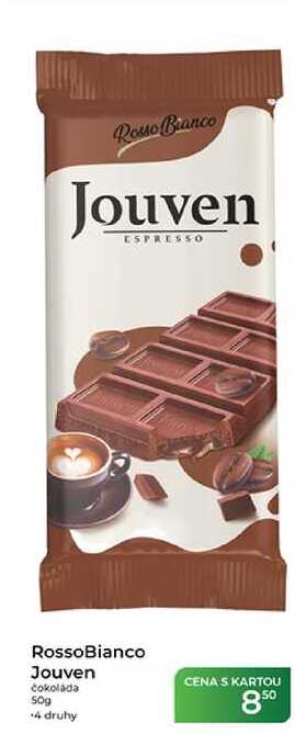 RossoBianco Jouven čokoláda 50g