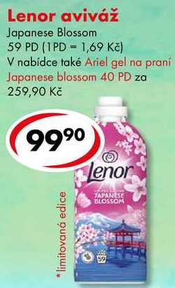 Lenor aviváž, 59 PD CBA