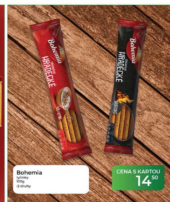 Bohemia tyčinky 100g 