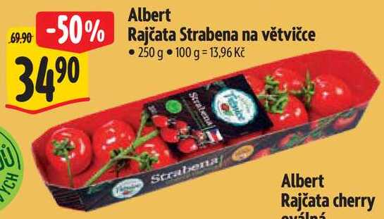 Albert Rajčata Strabena na větvičce, 250 g