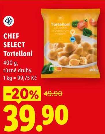 CHEF SELECT Tortelloni, 400 g
