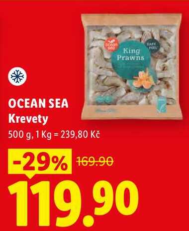 OCEAN SEA Krevety, 500 g