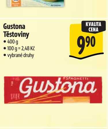 Gustona Těstoviny 400 g  