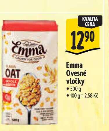 Emma Ovesné vločky 500g