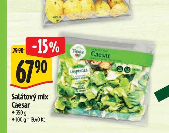 Salátový mix Caesar 350 g