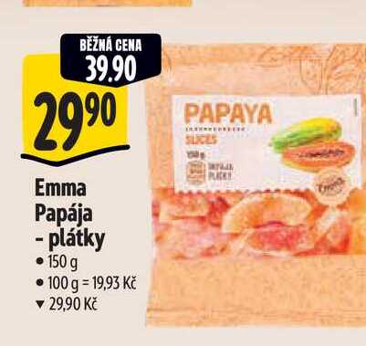   Emma Papája - plátky 150 g 