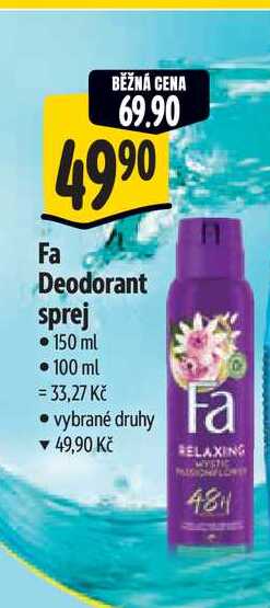 Fa Deodorant sprej 150 ml