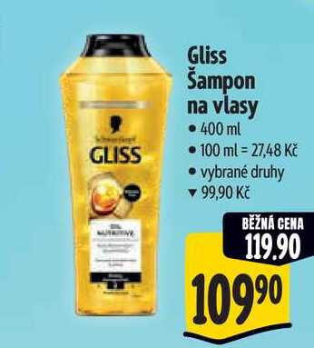 Gliss Šampon na vlasy 400 ml