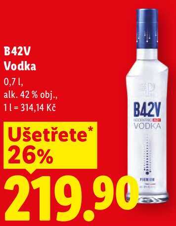 B42V Vodka, 0,7 1