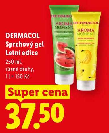 DERMACOL Sprchový gel Letní edice, 250 ml