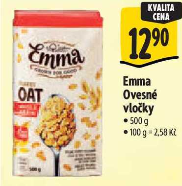 Emma Ovesné vločky, 500 g
