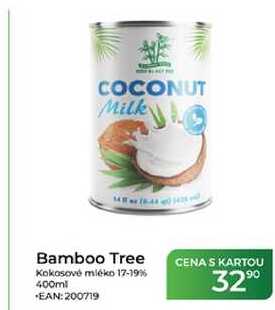 Bamboo Tree Kokosové mléko 17-19% 400ml