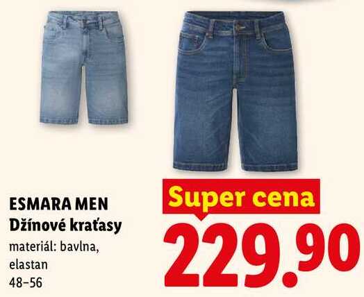 ESMARA MEN Džínové kraťasy