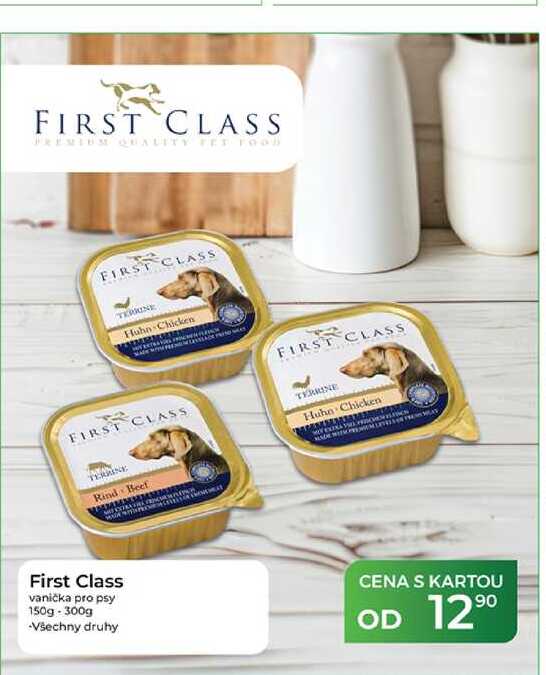 First Class vanička pro psy 150g 300g