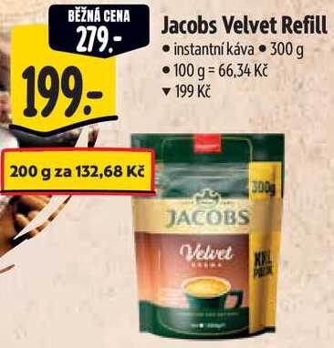 Jacobs Velvet Refill, 300 g