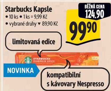 Starbucks Kapsle, 10 ks