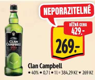 Clan Campbell, 0,7 l