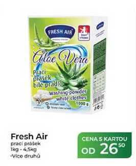 Fresh Air prací prášek 1kg -4,5kg