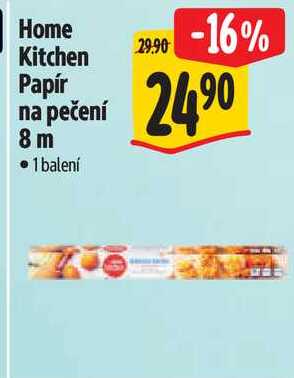 Home Kitchen Papír na pečení 8 m