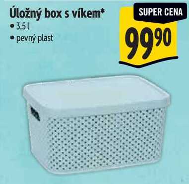 Úložný box s víkem